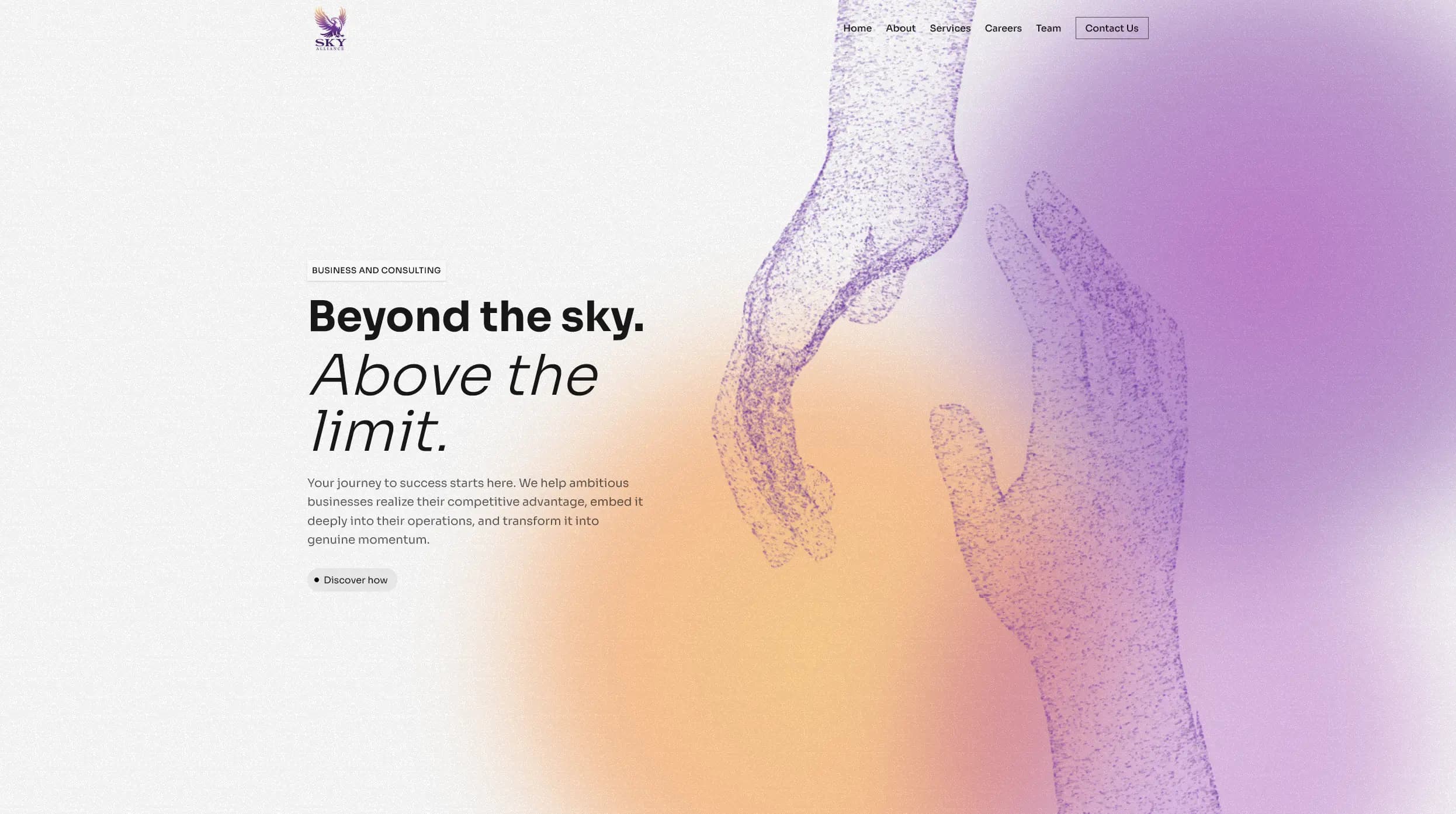 Sky Alliance primary landing layout